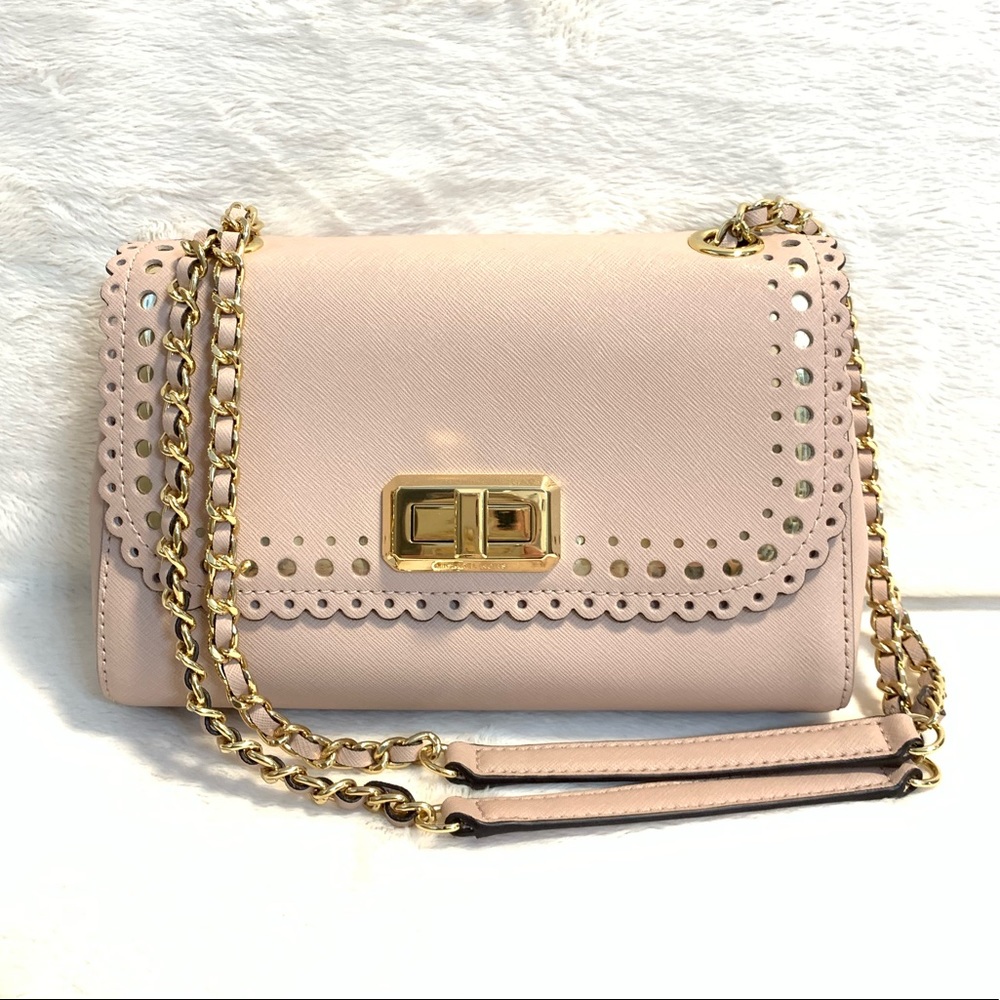Michael Kors Pink Leather Handbag